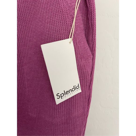 SPLENDID Alpine Rib Knit Joggers Size Medium NWT - Picture 3 of 9